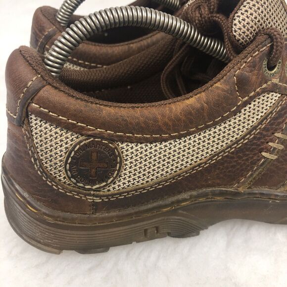 Dr. Martens Kurt Brown Leather Shoes Low Top  Men's Size 8M 9L - Picture 6 of 11